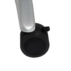 AIRLIFT XL Pneumatic Sit-Stand Mobile Desk Cart, Height-Adjustable from 27.1 to 41.9, White