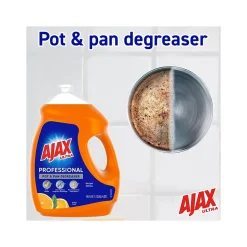 Ajax Ultra Professional Antibacterial Pot & Pan Dish Soap, Orange Scent, 145 fl. oz. (1.13 gal.) (61034313)