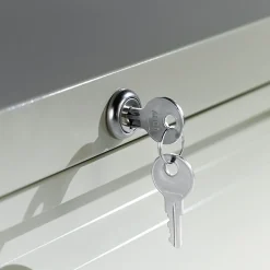 Alera 4-Drawer Mobile Lateral File Cabinet, Letter/Legal Size, Lockable, 53.25