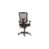 Alera Elusion Series Mesh Back Fabric Computer and Desk Chair, Black (ALEEL41ME10B)