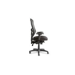 Alera Elusion Series Mesh Back Fabric Computer and Desk Chair, Black (ALEEL41ME10B)