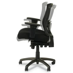 Alera Etros Series Mesh Back Fabric Computer and Desk Chair, Black (ALEET4017)