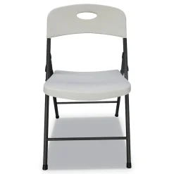 Alera Resin Office Folding Chair, White, 4/Carton (ALEFR9402)