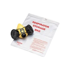 Allegro® Respirator Storage Bags with Zipper, 14" x 16"