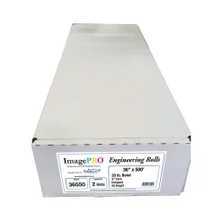 Alliance ImagePRO Wide Format Bond Paper Roll, 36" x 500', 2/Carton (36550)