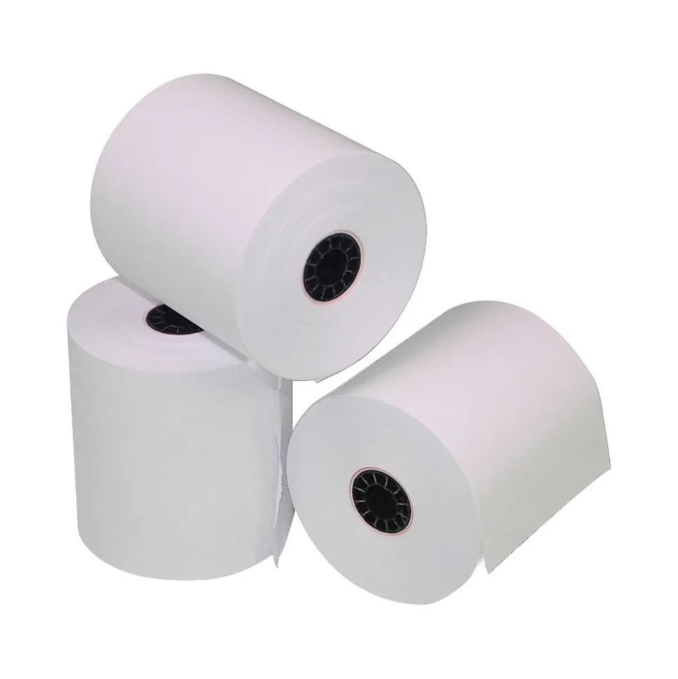 Alliance Thermal POS Paper Rolls, 3.13" x 230', Phenol Free, 50 Rolls/Carton (3736)