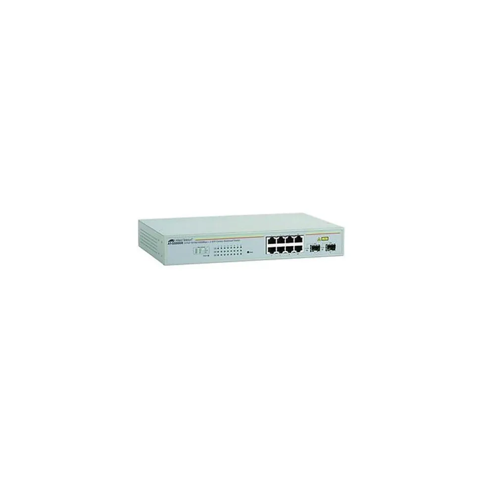 Allied Telesis 8-Port Gigabit Ethernet Smart Switch, 10/100/1000 Mbps (ATGS950810)