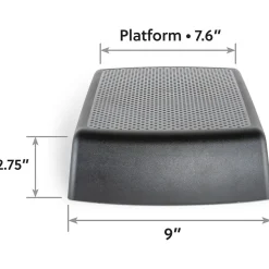 Allsop ErgoRiser Monitor Stand, Black (32212)