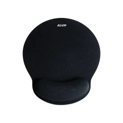 Allsop Foam Mouse Pad/Wrist Rest Combo, Black (30203)
