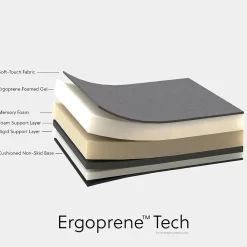 Allsop Gel Non-Skid Wrist Rest, Black (30192)