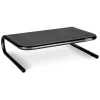 Allsop Metal Art Jr. Monitor Stand, Pearl Black (30165)