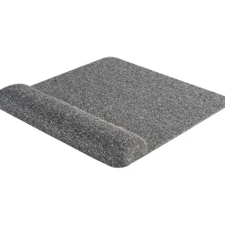 Allsop Premium Plush Foam Non-Skid Mouse Pad with Wrist Rest, Gray (32311)