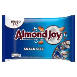 Almond Joy Snack Size Milk Chocolate Candy Bar, 20.1 oz., 2/Pack (246-00348)