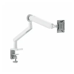 ALOGIC Glide Adjustable Single Arm, Up to 35" Monitor, White (C32GMA1)