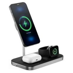 Alogic 3-in-1 Wireless Charging Station Apple Certified (SP31CS15W)