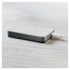 ALOGIC Matrix MagSafe Wireless USB-C Power Bank for Multiple Brands, 5100 mAh, White (MSPB5KWH)