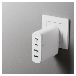 ALOGIC Rapid Power USB Charging Kit/Bundle for Tablet/Cellular Phone/Notebook, White (WCG4X100)