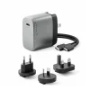 ALOGIC Rapid Power USB-C Wall Charger for Multiple Brands, Space Gray/Black (WCM1X67-SGR)