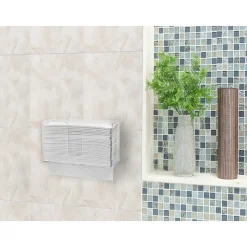 Alpine Industries Centerpull Paper Towel Dispenser, Clear, 2/Pack (432-CLR-2PK)