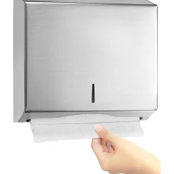 Alpine Industries Centerpull Paper Towel Dispenser, Stainless Steel, 2/Pack (481-2PK)