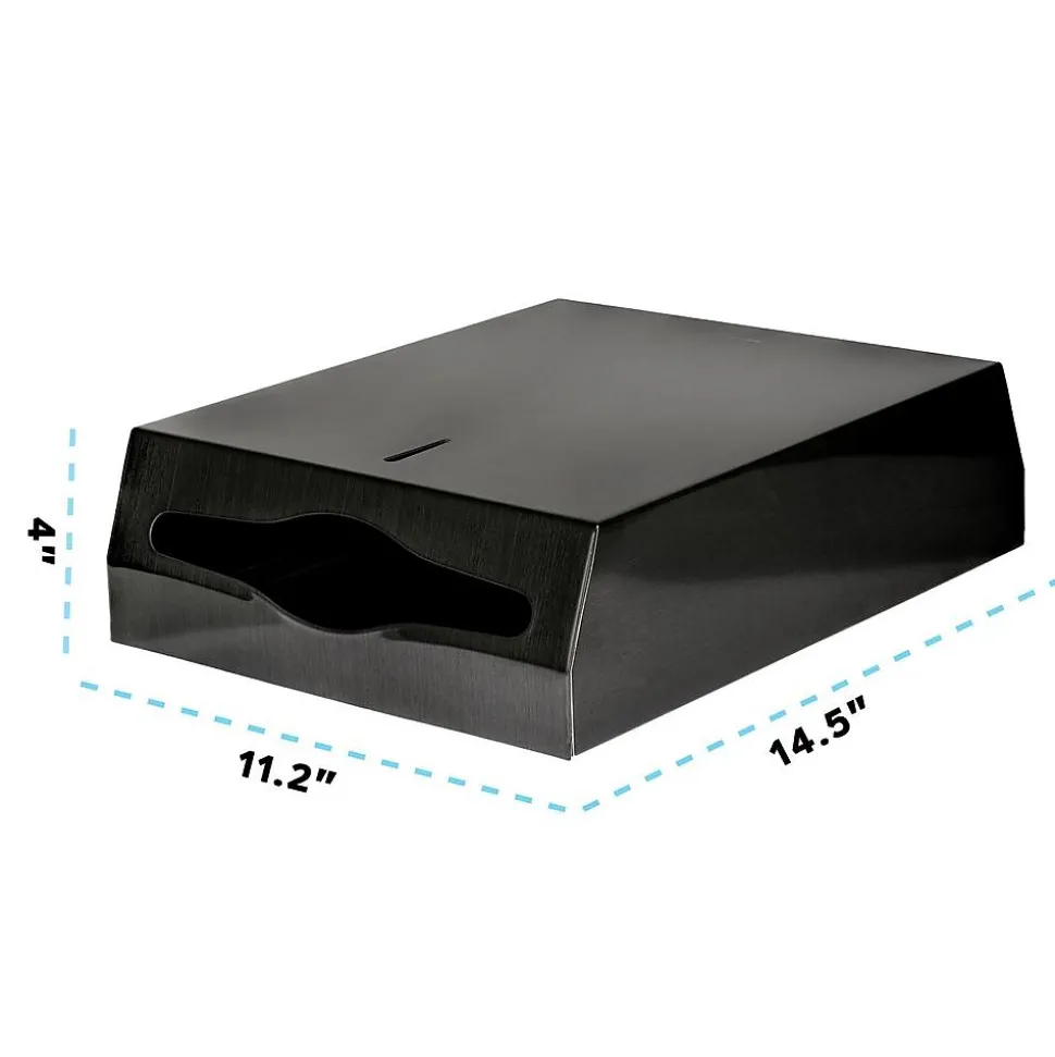 Alpine Industries Centerpull Paper Towel Dispenser, Antique Nickel, 2/Pack (480-AN-2PK)