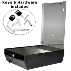 Alpine Industries Centerpull Paper Towel Dispenser, Antique Nickel, 2/Pack (480-AN-2PK)