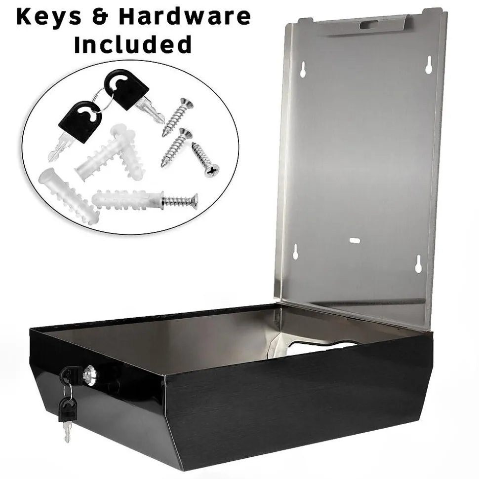 Alpine Industries Centerpull Paper Towel Dispenser, Antique Nickel, 2/Pack (480-AN-2PK)