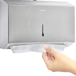 Alpine Industries Centerpull Paper Towel Dispenser, Stainless Steel, 2/Pack (481S-2PK)