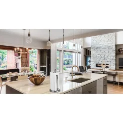 Alpine Industries Kitchen Paper Towel Holder, Stainless Steel, 2/Pack (433-01-2)