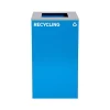 Alpine Industries Single-Stream Recycling Station, 29 Gallon, Blue (4450-BLU-S-RE)