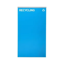 Alpine Industries Single-Stream Recycling Station, 29 Gallon, Blue (4450-BLU-S-RE)