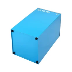 Alpine Industries Single-Stream Recycling Station, 29 Gallon, Blue (4450-BLU-S-RE)