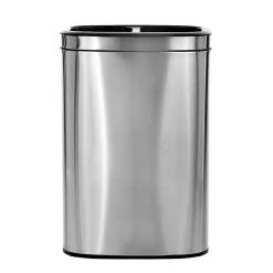 Alpine Industries Stainless Steel Indoor Trash Can, 10.5 Gallon, Silver (470-R-40L)