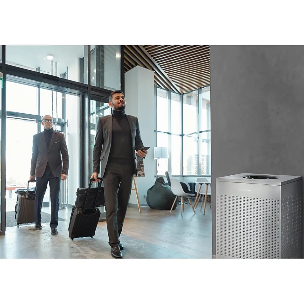 Alpine Industries Stainless Steel Trash Can, 40 Gallon, Silver (ALP438-40-SS-MK)