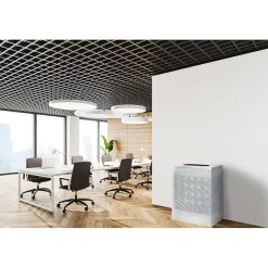 Alpine Industries Stainless Steel Trash Can, 23 Gallon, Silver (ALP438-23-SS-MK)