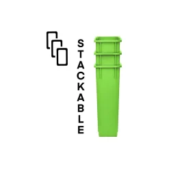 Alpine Industries Trash Can with Swing Lid, 23-Gallon, Lime Green, 3/Pack (4778-1-LGRN-3)