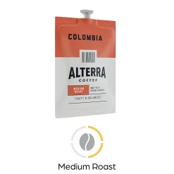 Alterra Colombia Coffee Flavia Freshpack, Medium Roast, 100/Carton (MDRA180)