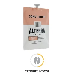 Alterra Donut Shop Blend Coffee Flavia Freshpack, Medium Roast, 100/Carton (MDRA200)