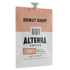 Alterra Donut Shop Blend Coffee Flavia Freshpack, Medium Roast, 100/Carton (MDRA200)