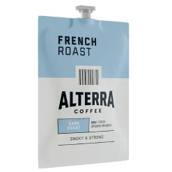 Alterra French Roast Coffee Flavia Pods, Dark Roast, 100/Carton (MDRA184)