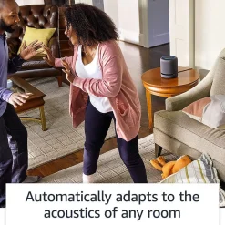 Amazon Studio Zigbee, Wi-Fi, Bluetooh Wireless Smart Speaker, Charcoal (B07G9Y3ZMC)