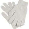 Ambitex Work Gloves Cotton Polyester Blend, Small, White, 12/Bag