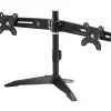 Amer Adjustable Monitor Mount, Up to 24", Black (AMR2SU)