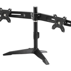 Amer Adjustable Monitor Mount, Up to 24", Black (AMR2SU)