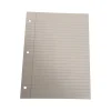 American Paper Wide Ruled Filler Paper, 8.5" x 11", 3-Hole Punched, 500 Sheets/Pack (130P-20)