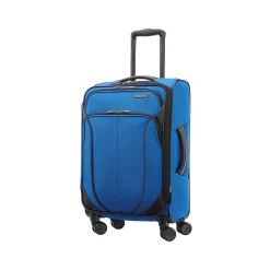 American Tourister 4 Kix 2.0 23.5" Carry-On Suitcase, 4-Wheeled Spinner, Classic Blue (142352-6188)