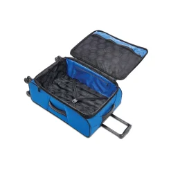 American Tourister 4 Kix 2.0 23.5" Carry-On Suitcase, 4-Wheeled Spinner, Classic Blue (142352-6188)