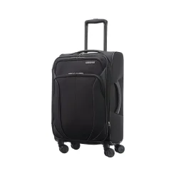 American Tourister 4 KIX 2.0 23.5" Carry-On Suitcase, 4-Wheeled Spinner, Black (142352-1041)