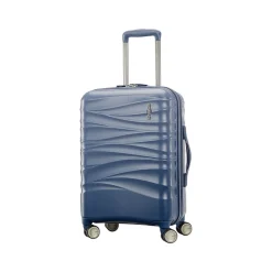 American Tourister Cascade 22" Hardside Carry-On Suitcase, 4-Wheeled Spinner, Slate Blue (143244-E264)