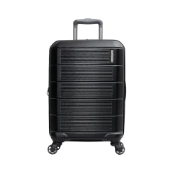 American Tourister Stratum 2.0 22" Hardside Carry-On Suitcase, 4-Wheeled Spinner, Jet Black (142348-1465)